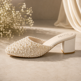 Pearl Embellished heels