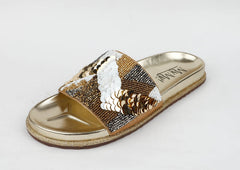 EMBROIDERED PLATFORM