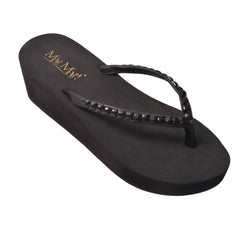 ALLURE WEDGES-BLACK (40% OFF)