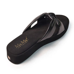 KNOT WEDGE BLACK (50% OFF)