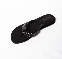 MYMY! Black Elegance Flip-Flops