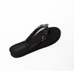 MYMY! Black Elegance Flip-Flops