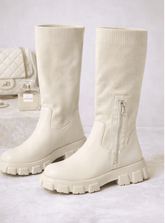 Thigh-High Winter Boots