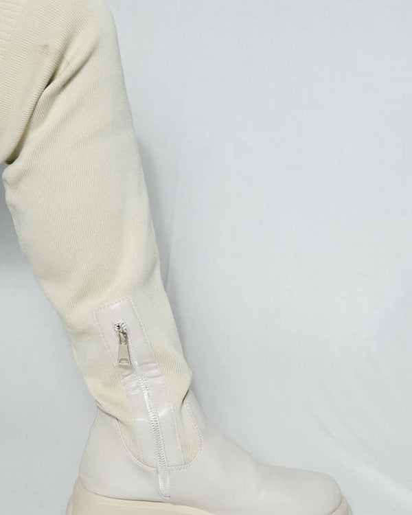 Thigh-High Winter Boots