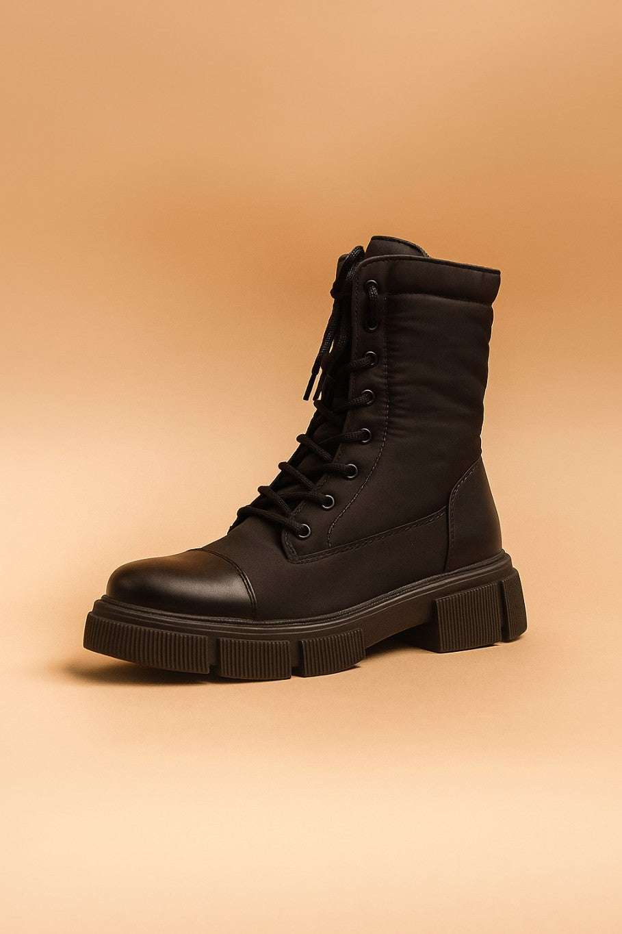 Black Combat Boots
