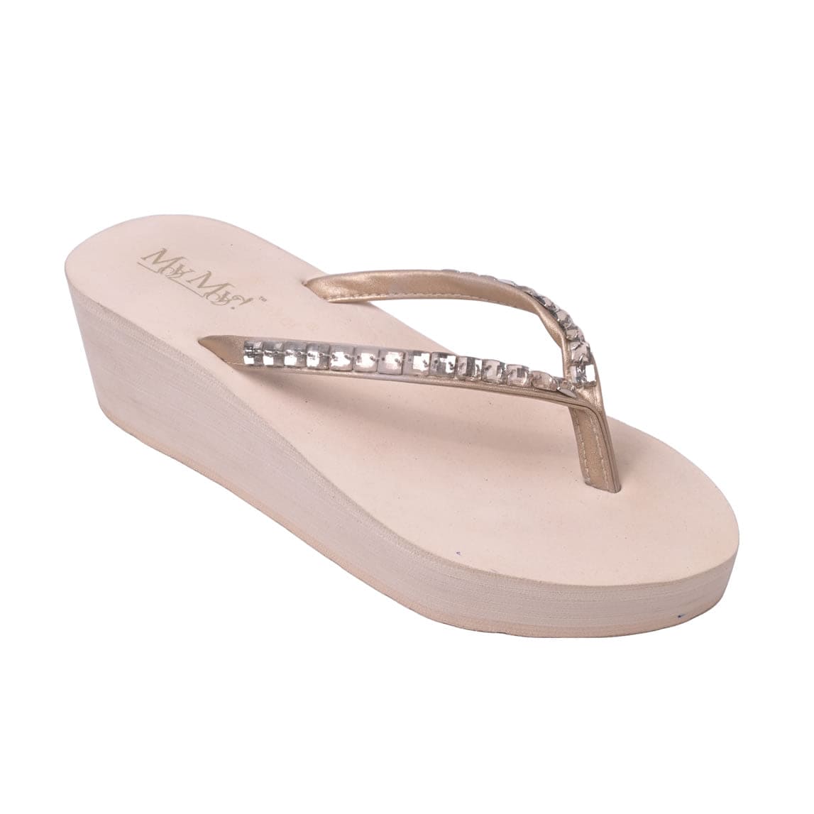 ALLURE WEDGES-WHITE (40% OFF)