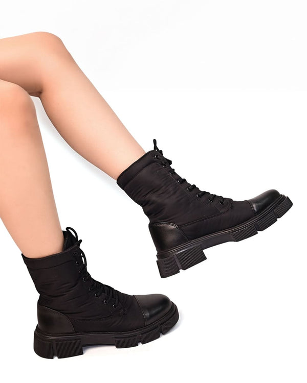 Black Combat Boots