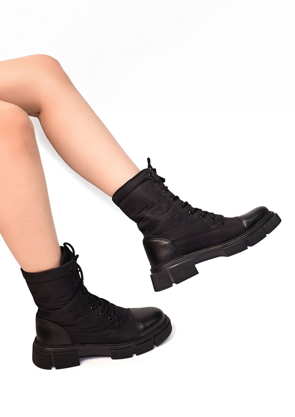 Black Combat Boots