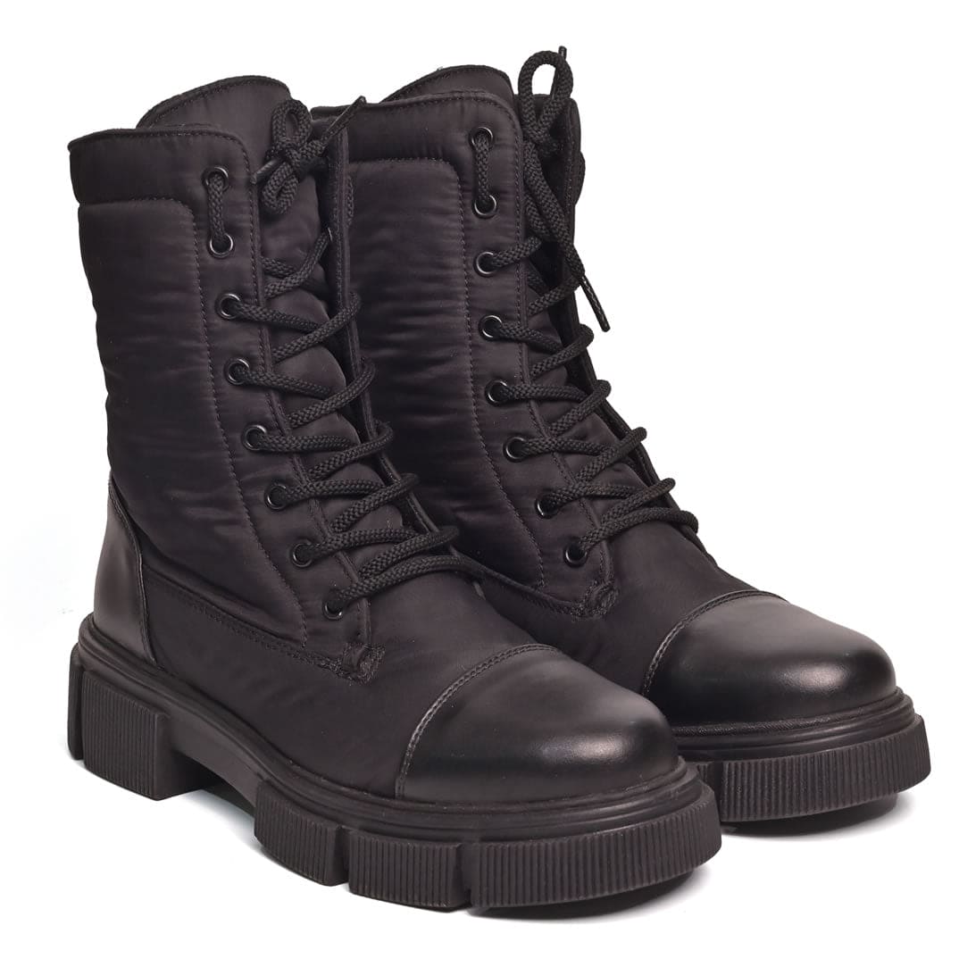 Black Combat Boots