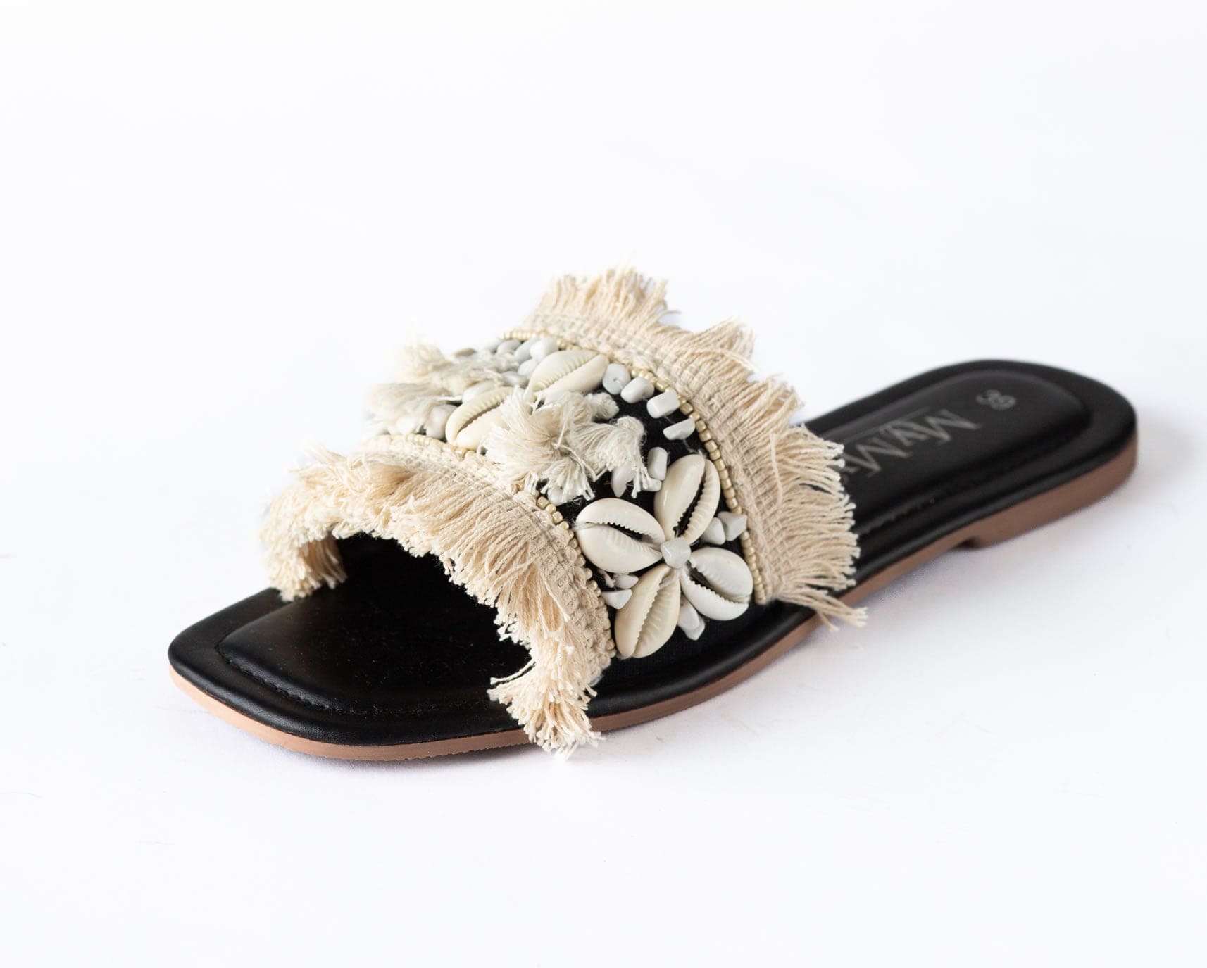 Boho Fringe Slide (50% OFF)