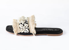 Boho Fringe Slide