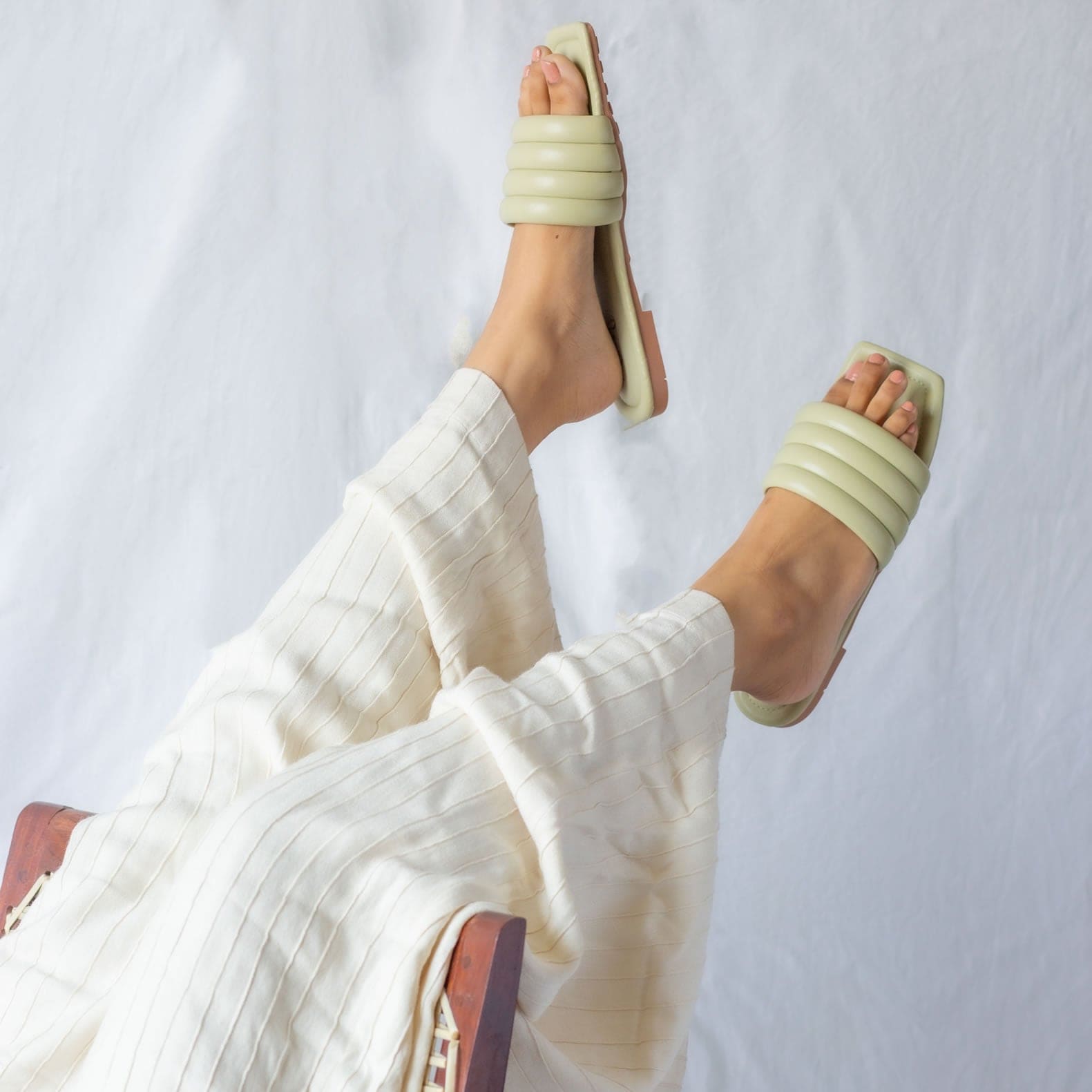 Breezy Flats (Light Green) - 60% OFF