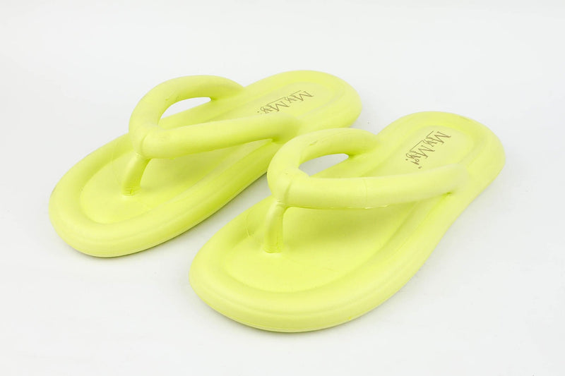 CLOUDYZZ SLIPPERS (NEON)