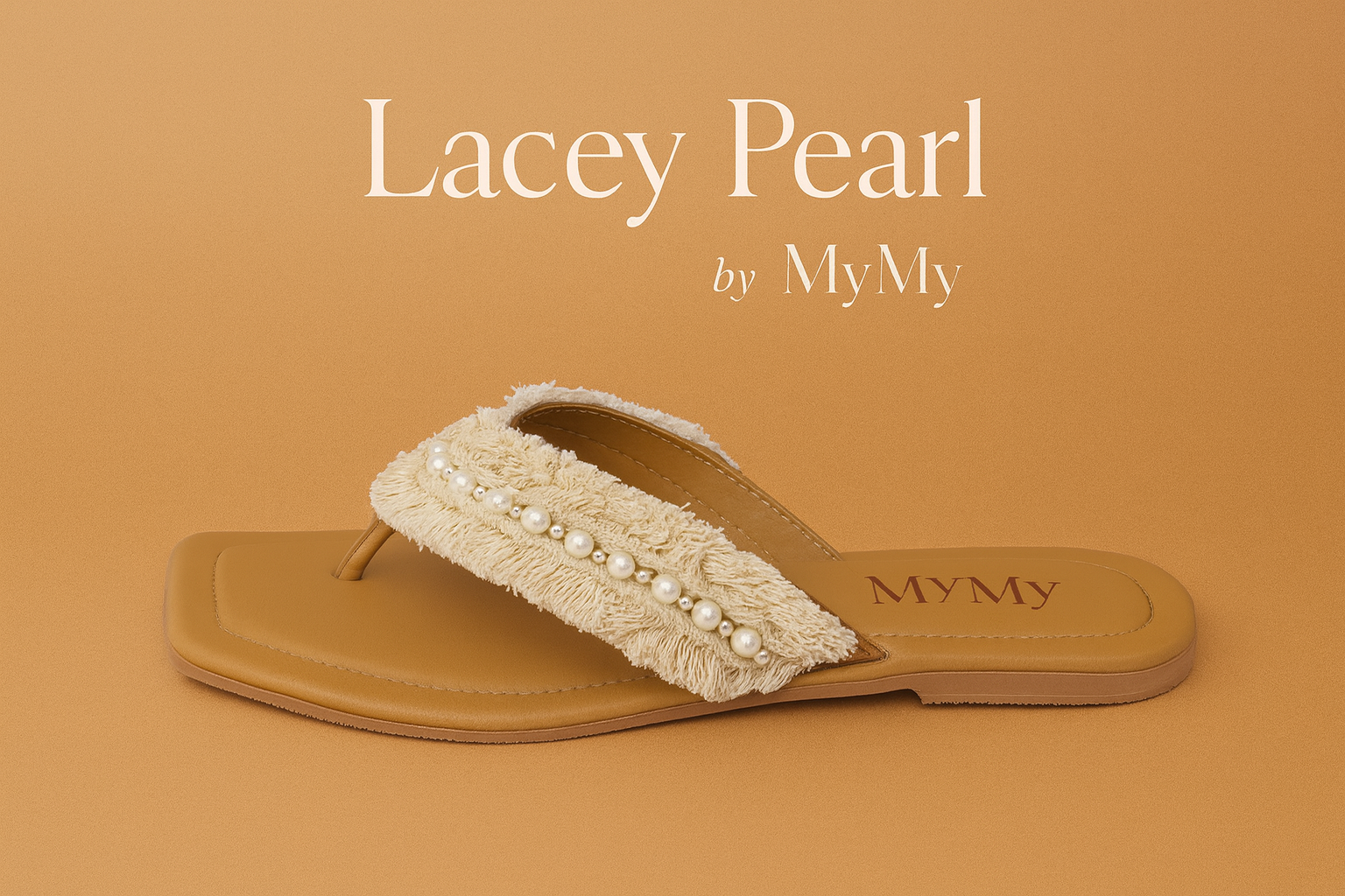 Lacey Pearl Flip-Flops (50% OFF)