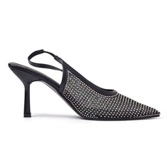 DAZZLE HEELS- BLACK (50% OFF)