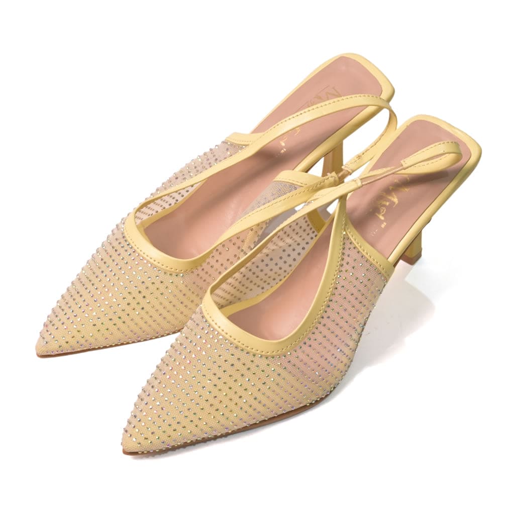 DAZZLE HEELS-LEMON (50% OFF)