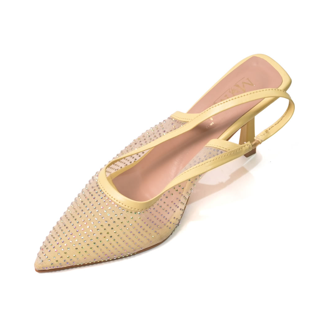 Dazzle Heels-lemon