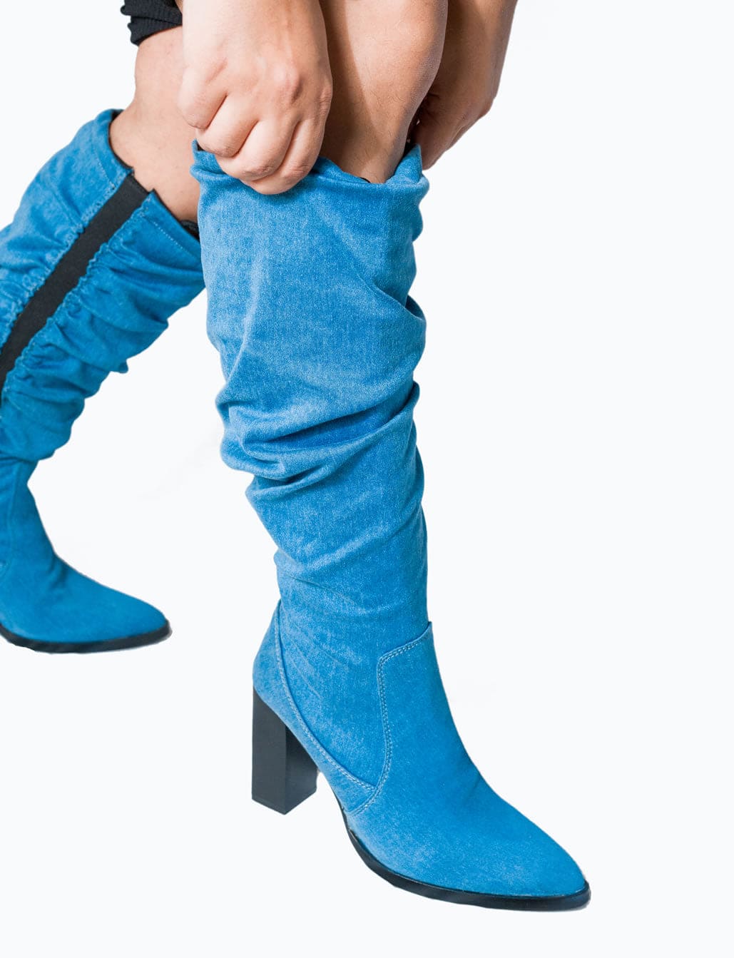 Denim Delight Boots (30% OFF)