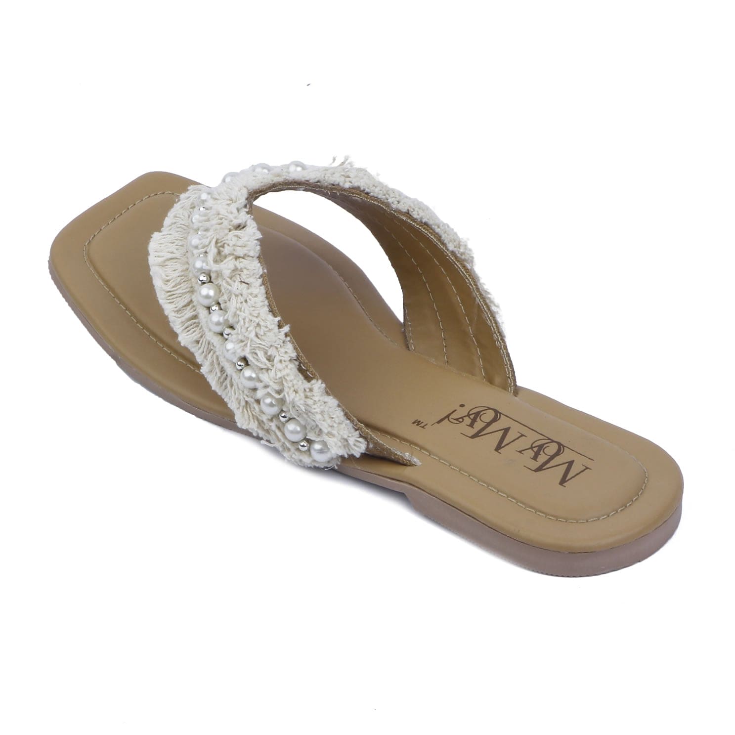 Lacey Pearl Flip-Flops (50% OFF)