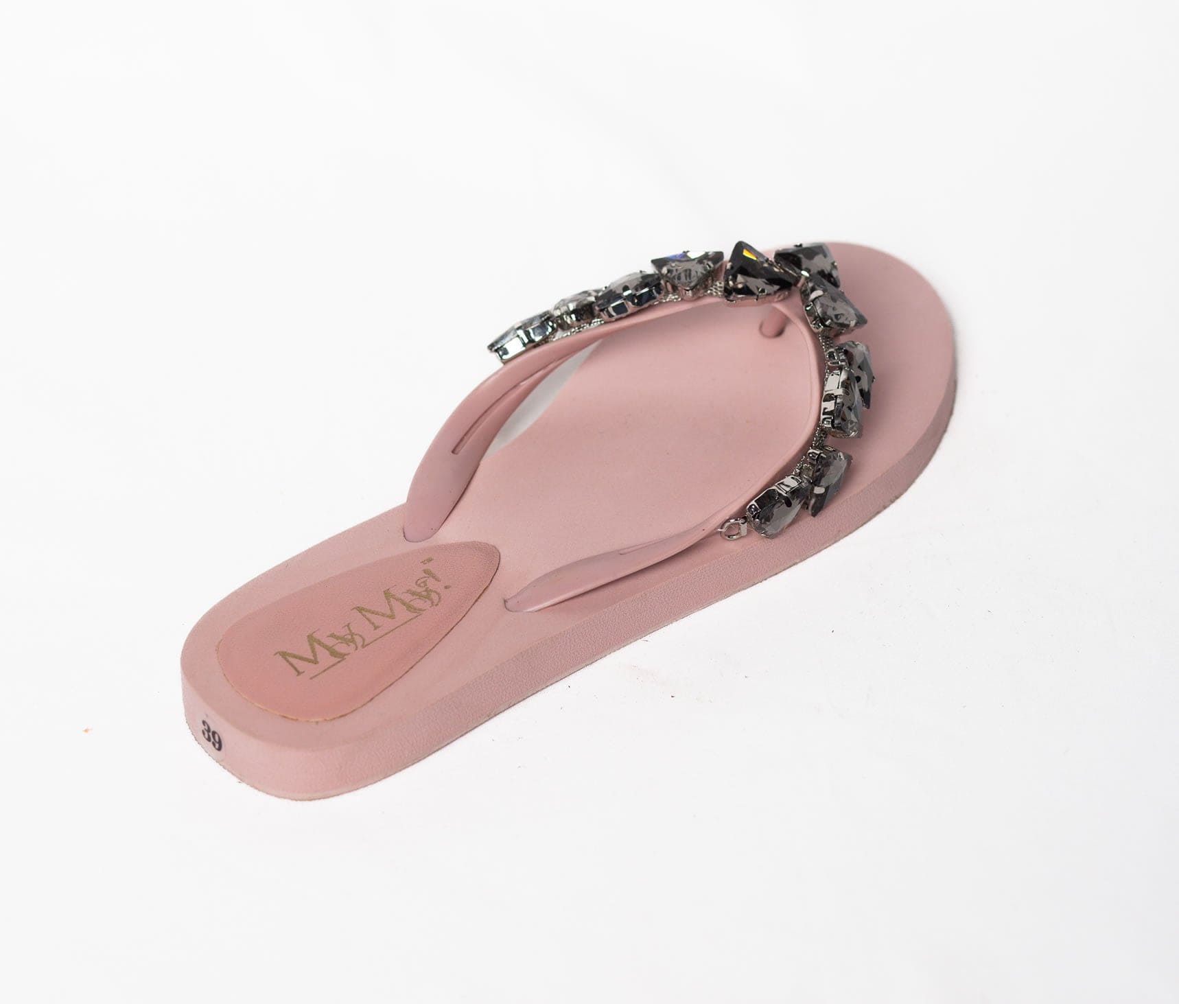 MYMY! Elegant Pink Flip-Flops