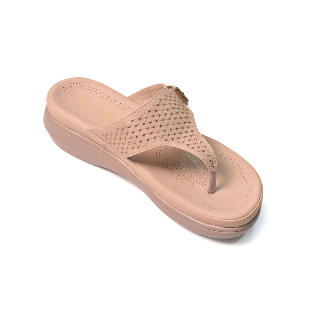 SHIMMER WEDGE BEIGE (50% OFF)