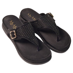 SHIMMER WEDGE BLACK (50% OFF)