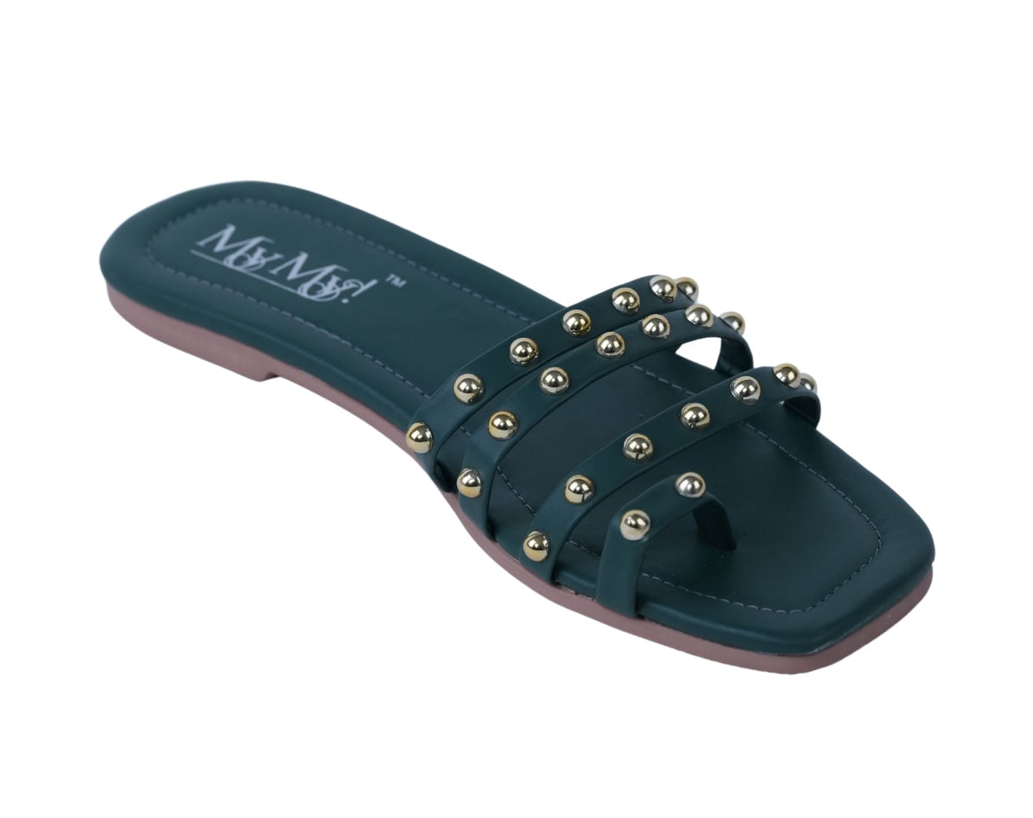 STUDDS TOE RING FLATS (50% OFF)