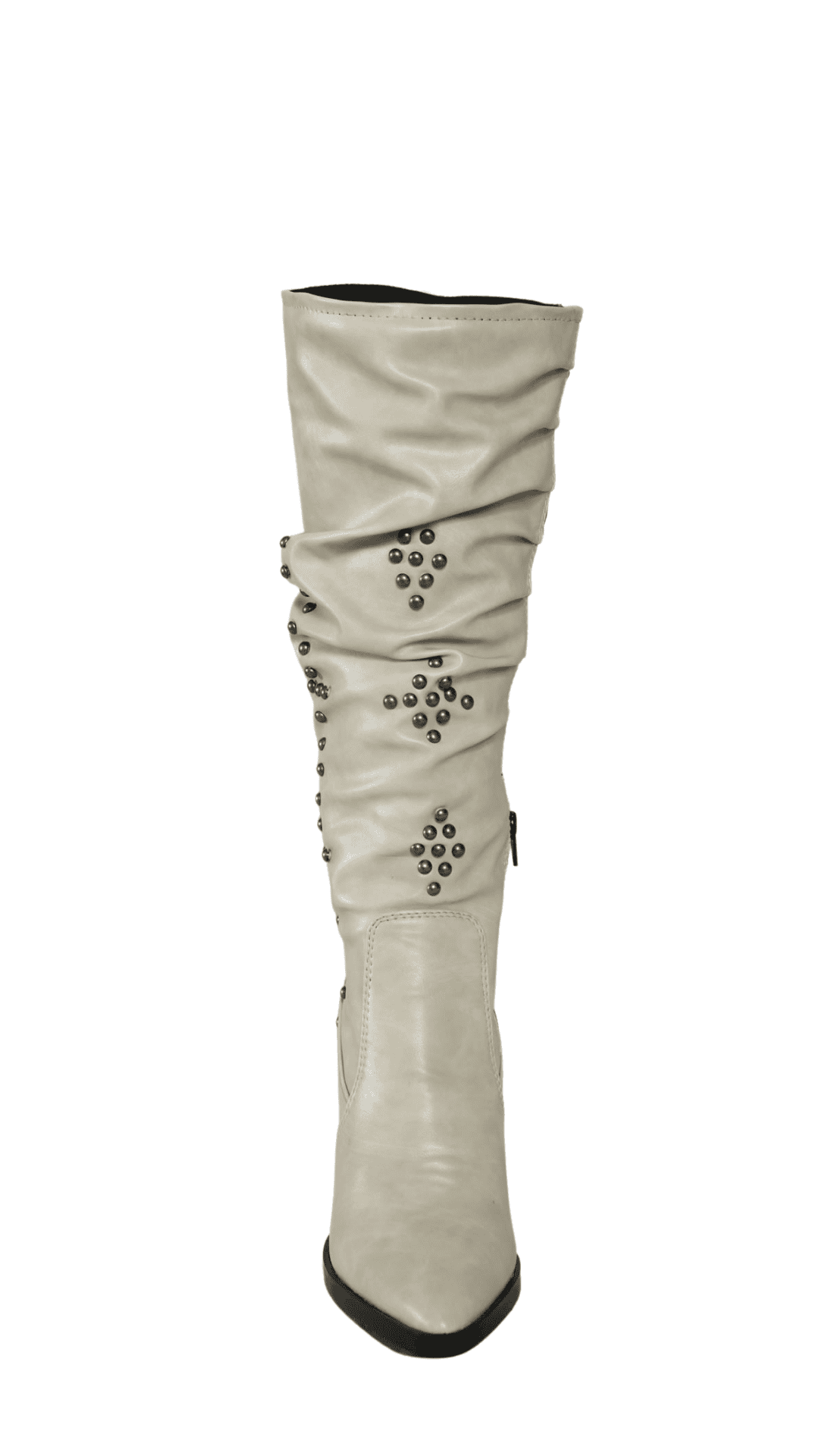 Studded White Strides