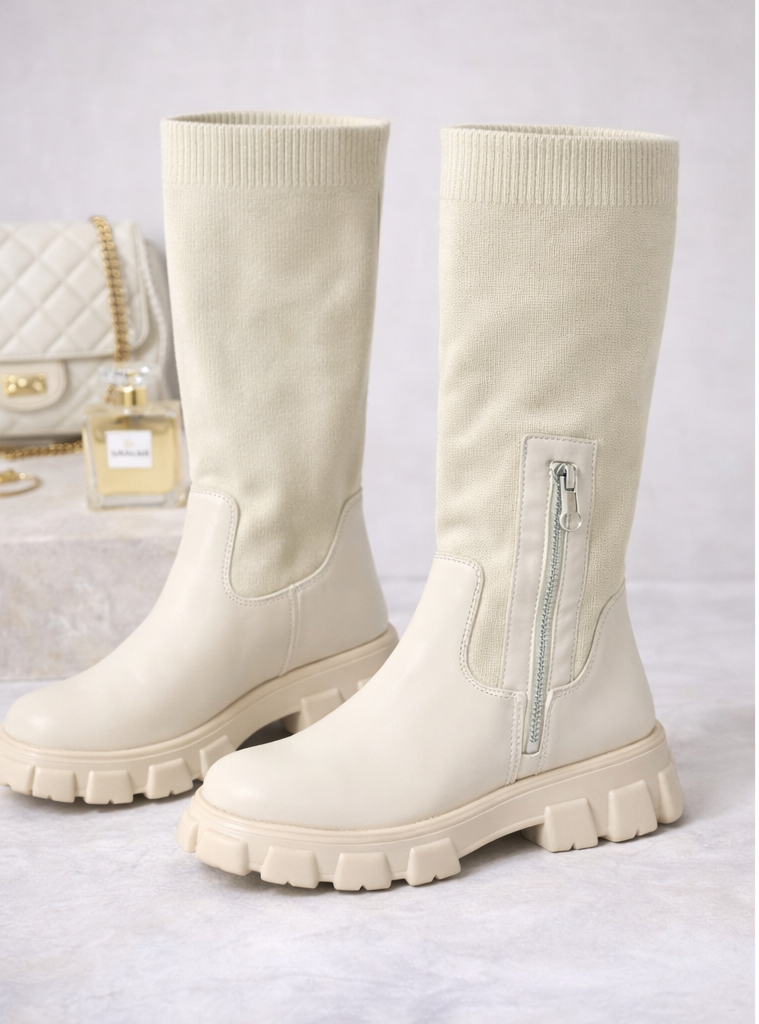 Thigh-High Winter Boots