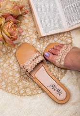 BRAIDED STRAP FLATS(50% OFF)