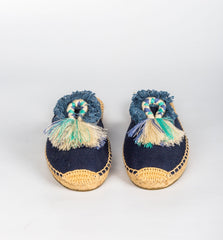 Blue tassel Espadrille