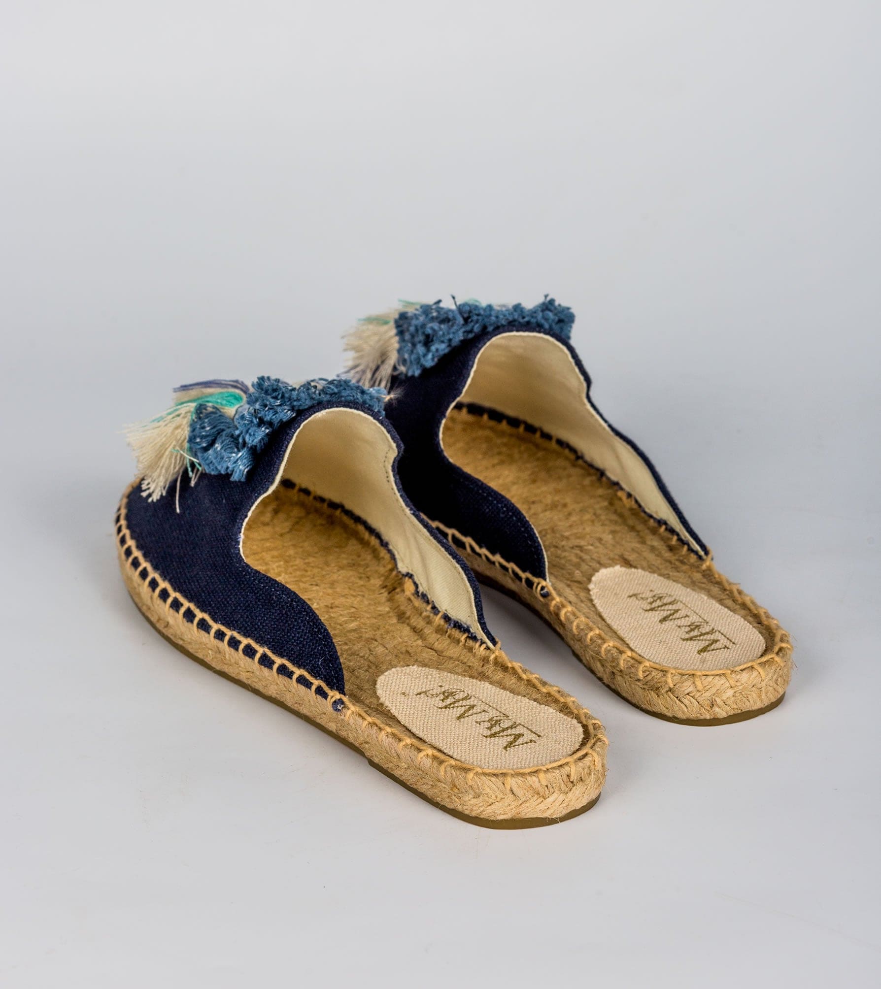 Blue tassel Espadrille