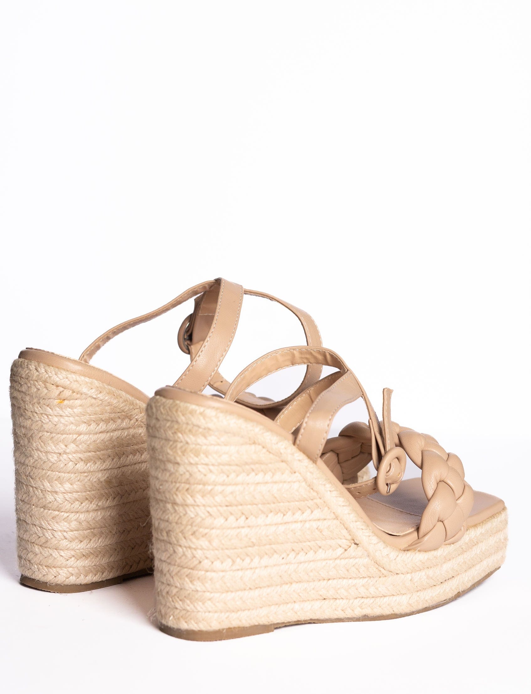 Braided Espadrilles Wedges