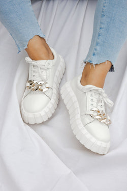 Chain Sneakers (40% OFF)