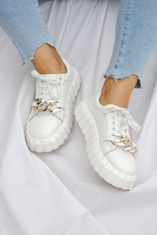 Chain Sneakers (50% OFF)