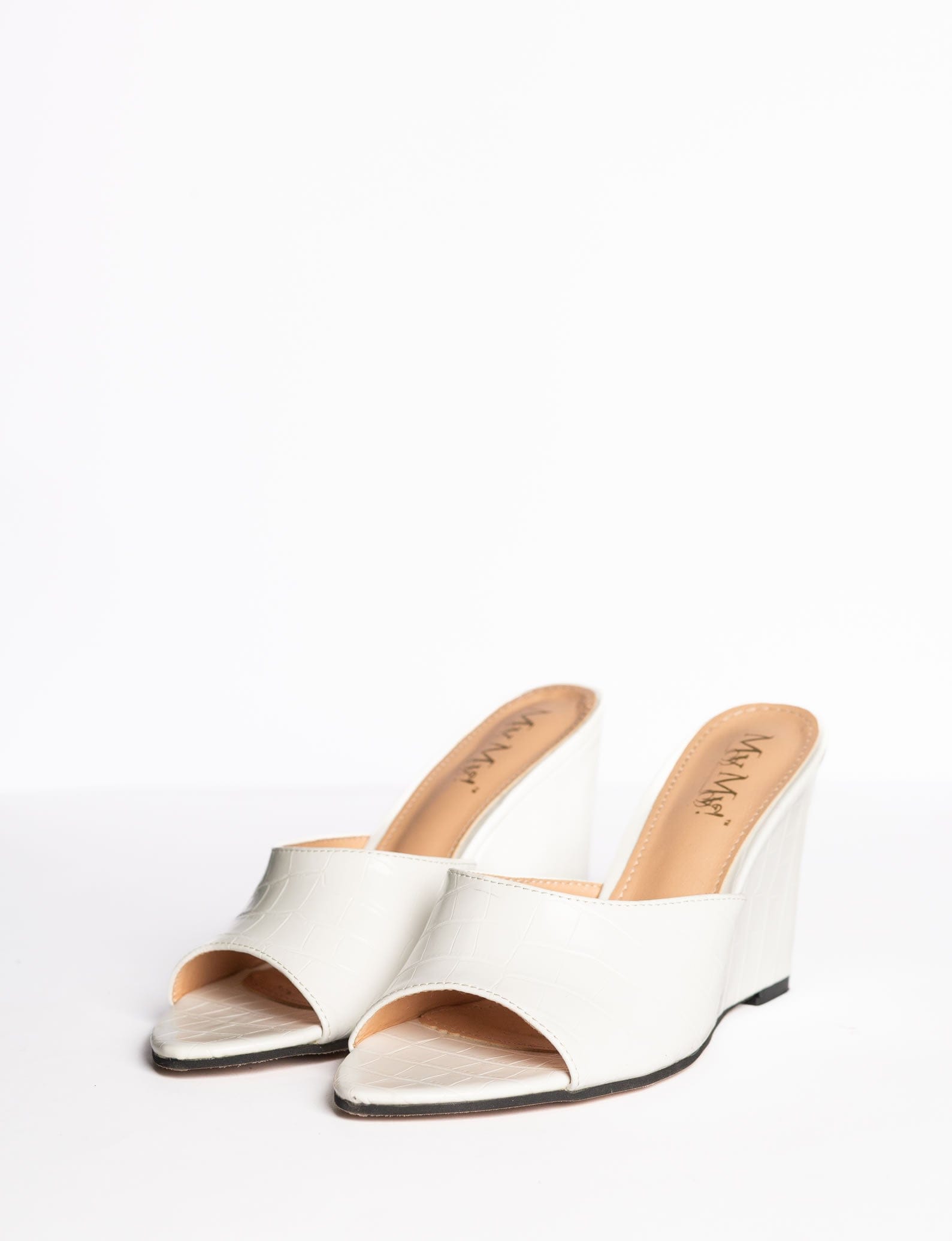 Classic Croco Mules