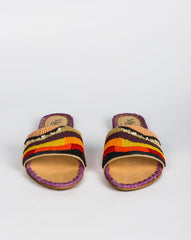 Colorful Beaded Mule Sliders (50% OFF)