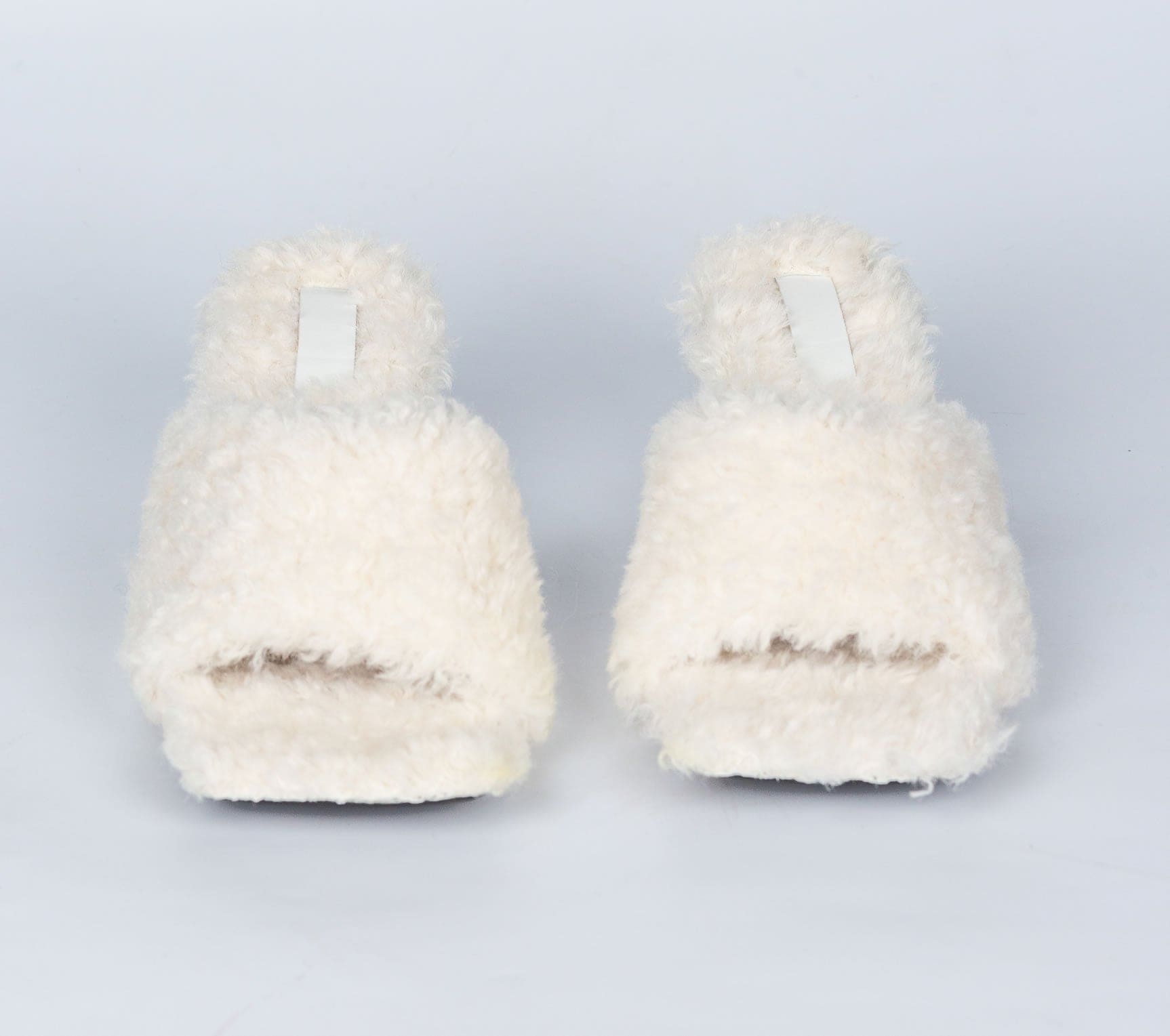 Faux Shearling Mules