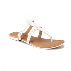 Studded T-Strap flats