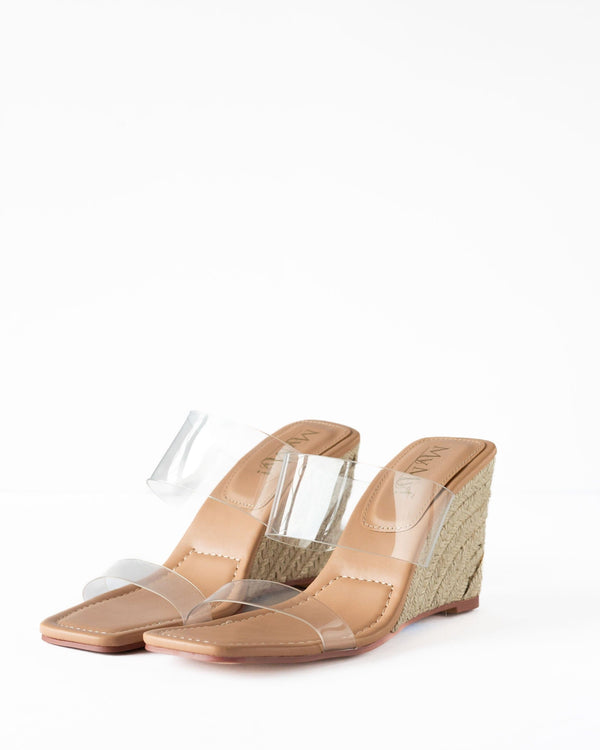 CLEAR HIGH WEDGES